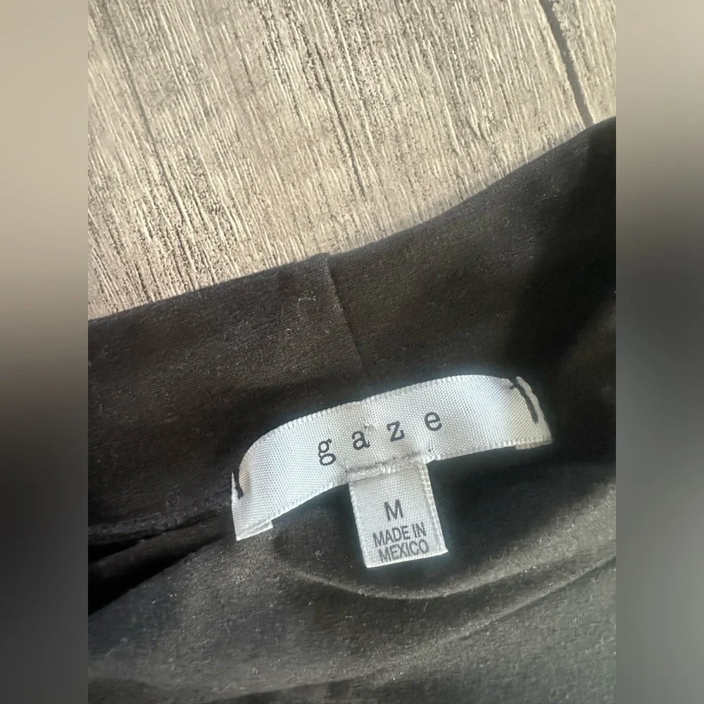 Gaze Long Sleeve Turtleneck Skeleton Onesie Size M - Picture 2 of 4